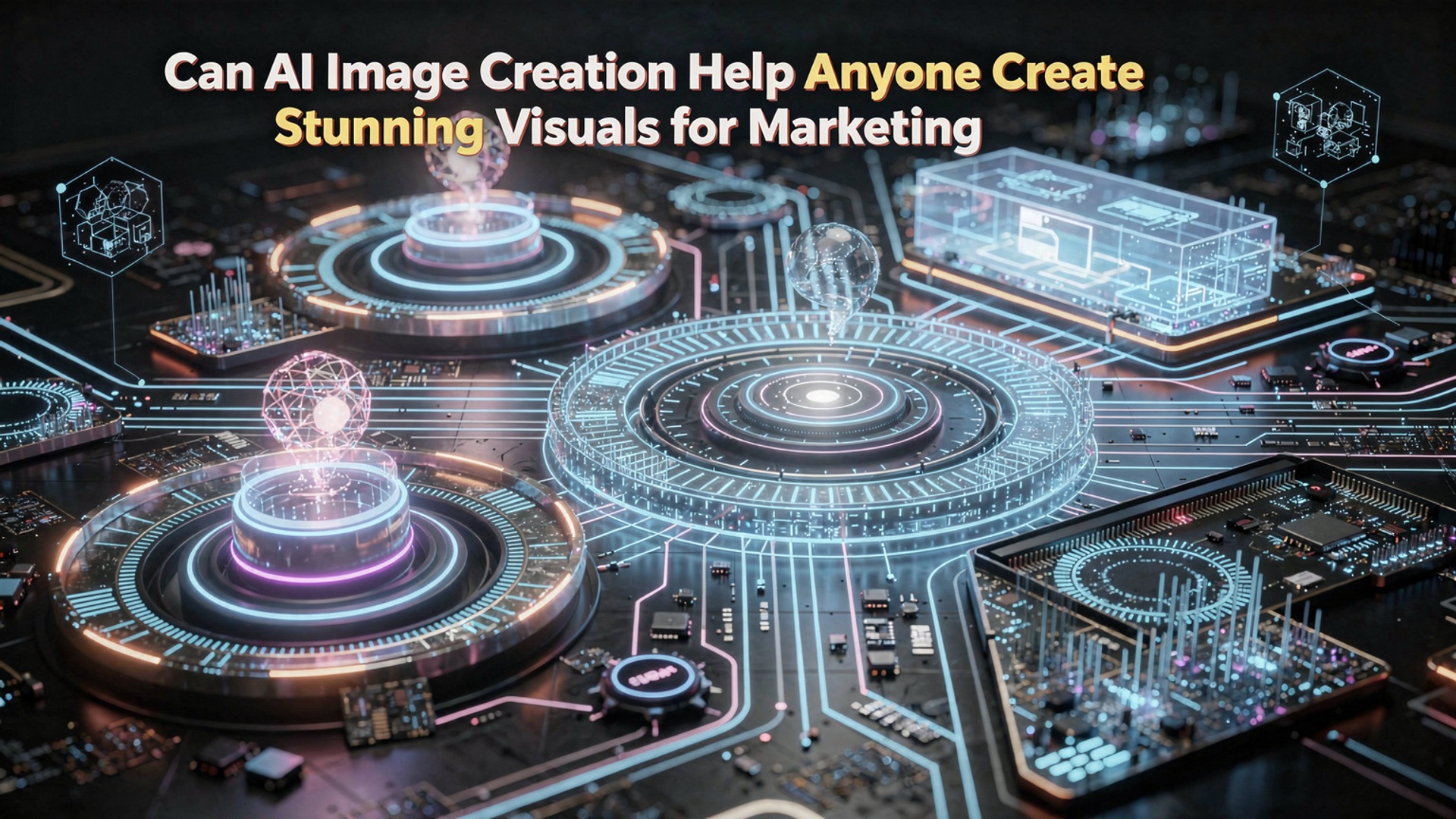 Can AI Image Creation Help Anyone Create Stunning Visuals for Marketing illustration