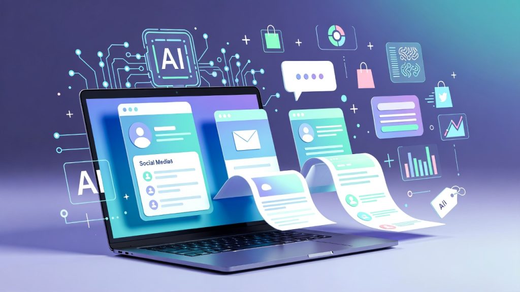 How to Use AI Tools to Create Engaging D2C Content Easily illustration