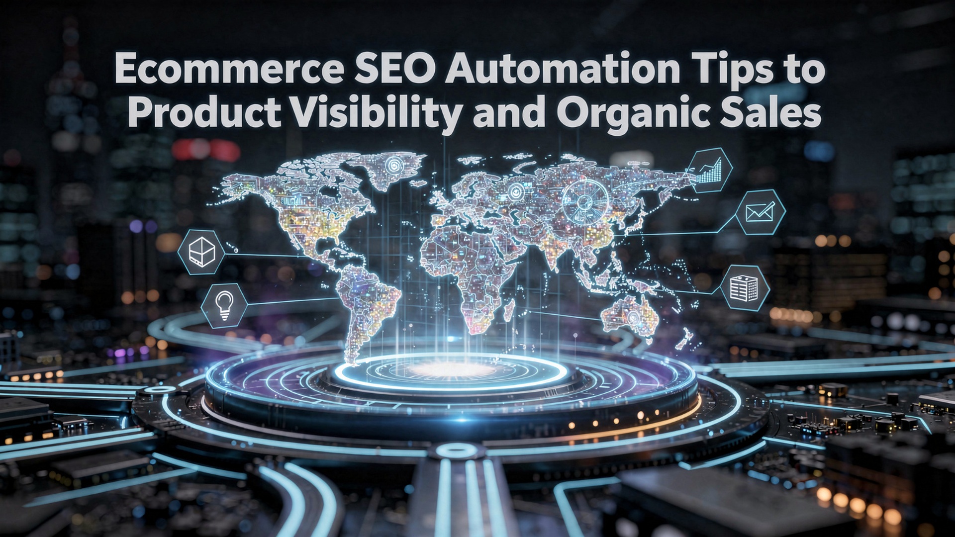 Ecommerce SEO Automation Tips to Increase Product Visibility and Organic Sales illustration