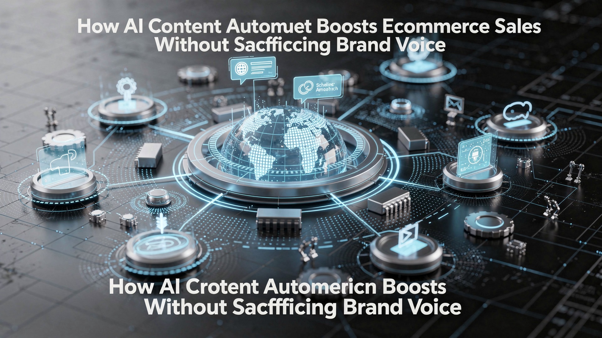 How AI Content Automation Boosts Ecommerce Sales Without Sacrificing Brand Voice illustration