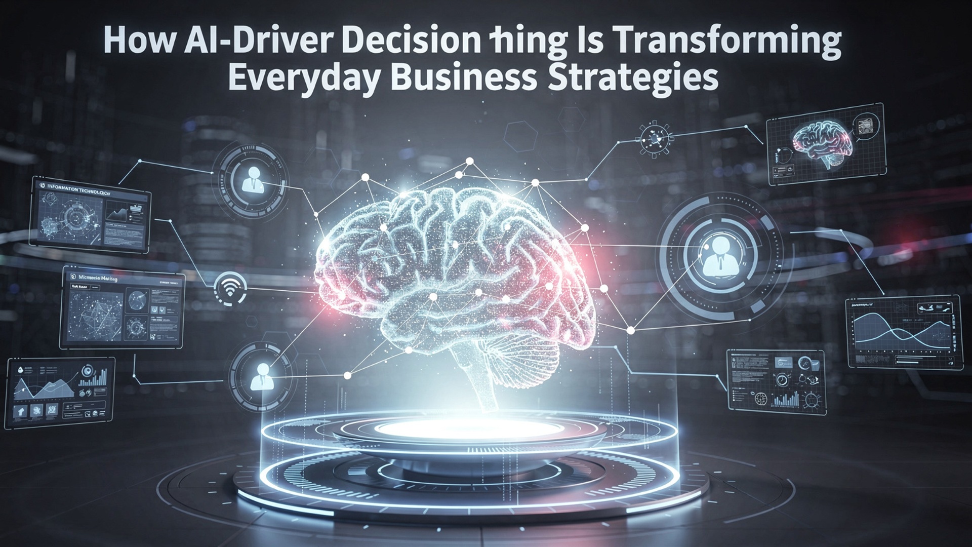 How AI-Driven Decision Making Is Transforming Everyday Business Strategies illustration