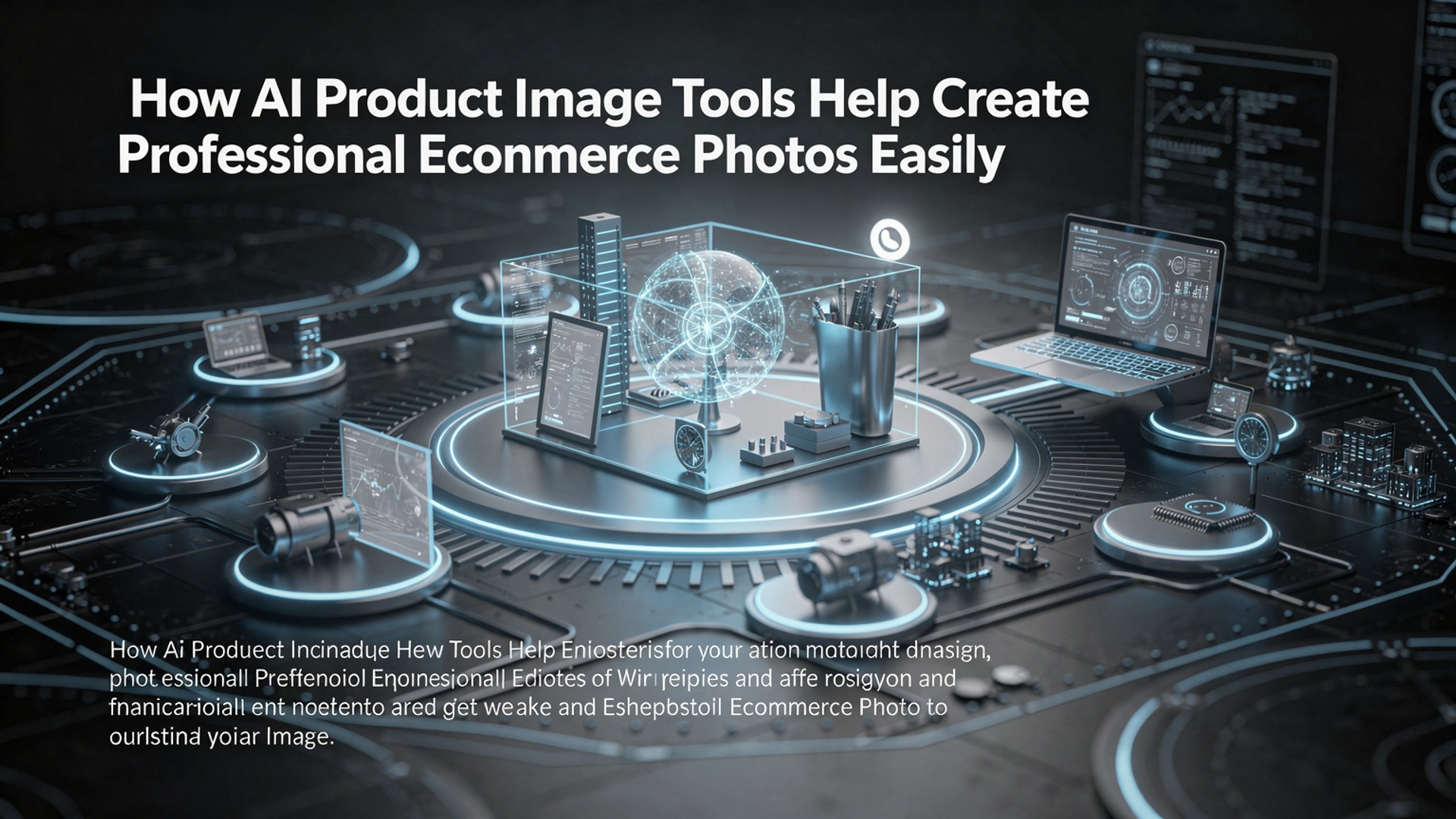How AI Product Image Tools Help Create Professional Ecommerce Photos Easily illustration