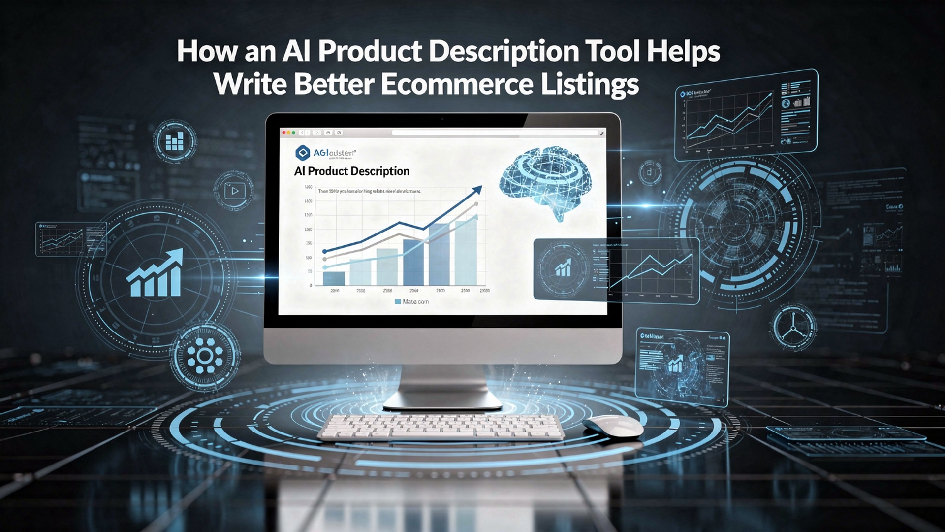 How an AI Product Description Tool Helps Write Better Ecommerce Listings illustration