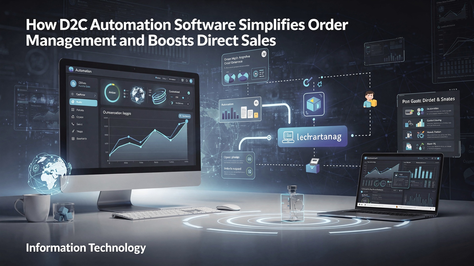How D2C Automation Software Simplifies Order Management and Boosts Direct Sales illustration