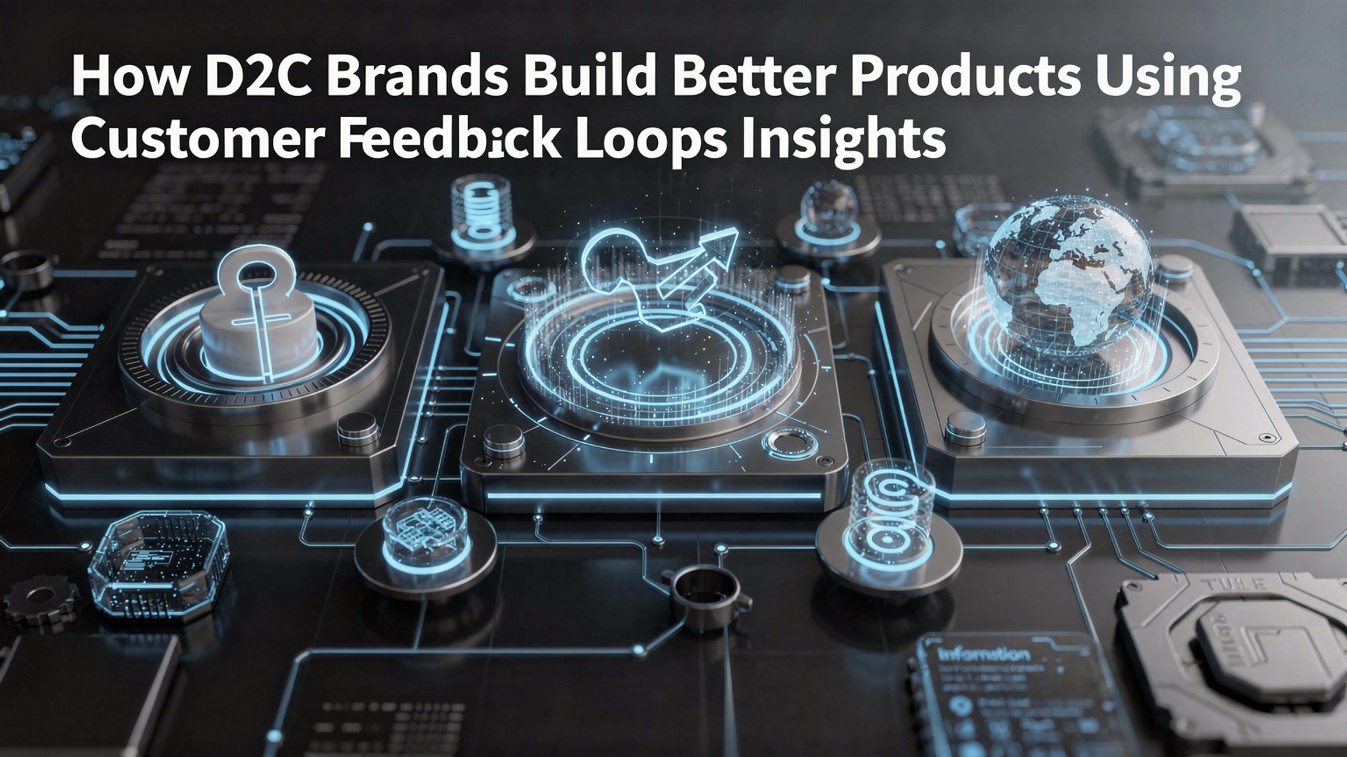 How D2C Brands Build Better Products Using Customer Feedback Loops Insights illustration