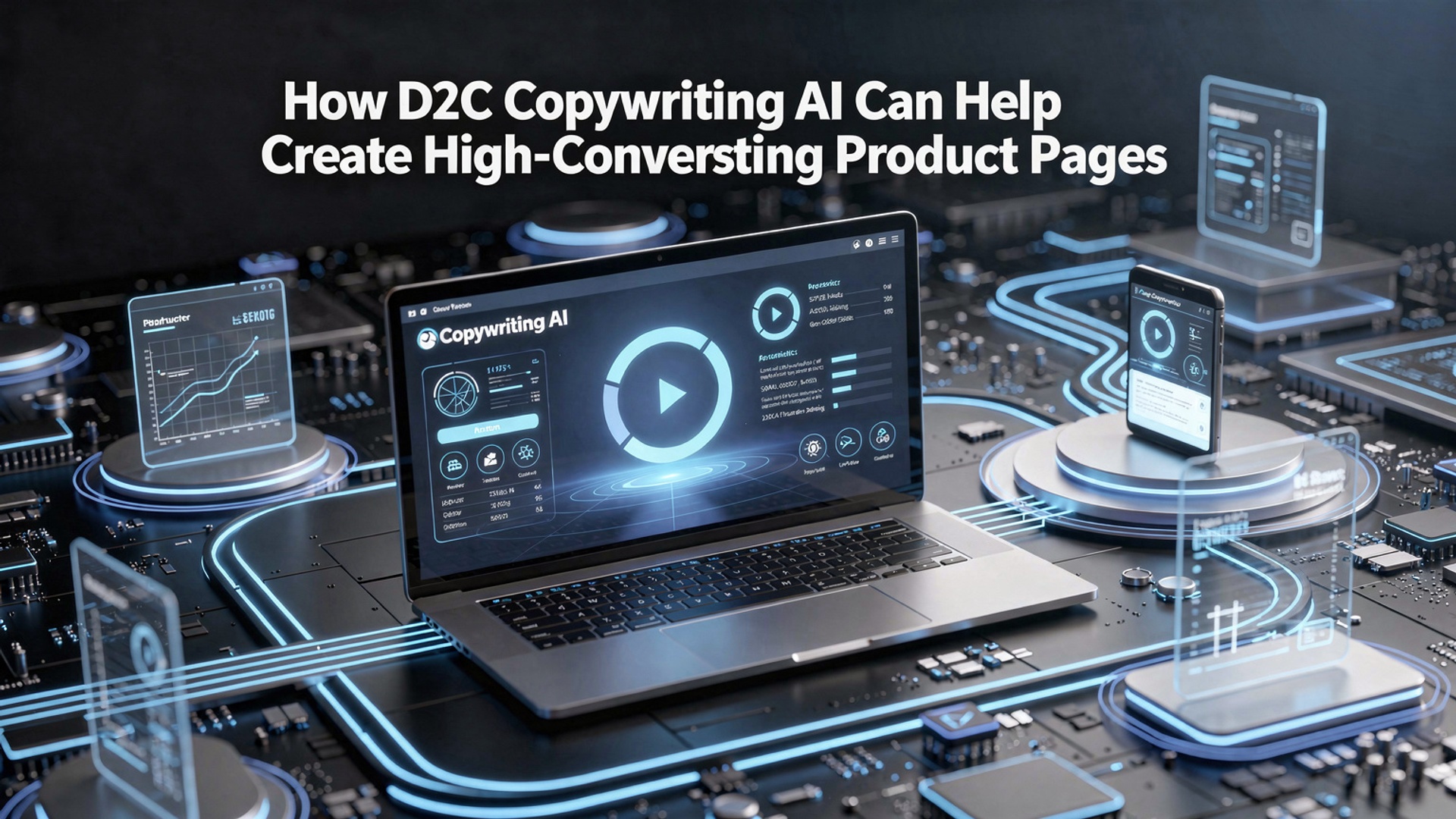How D2C Copywriting AI Can Help Create High-Converting Product Pages illustration
