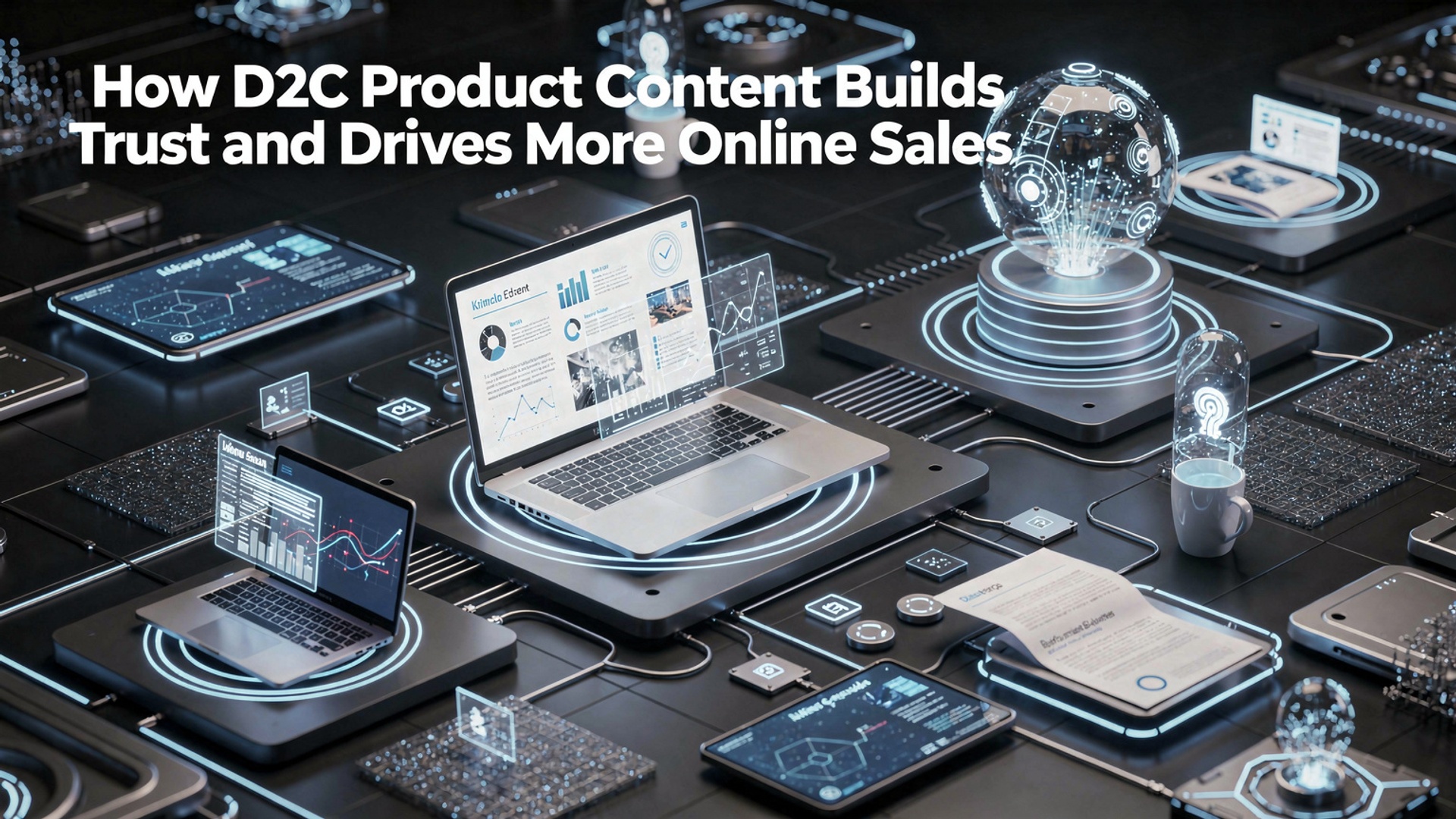 How D2C Product Content Builds Trust and Drives More Online Sales illustration