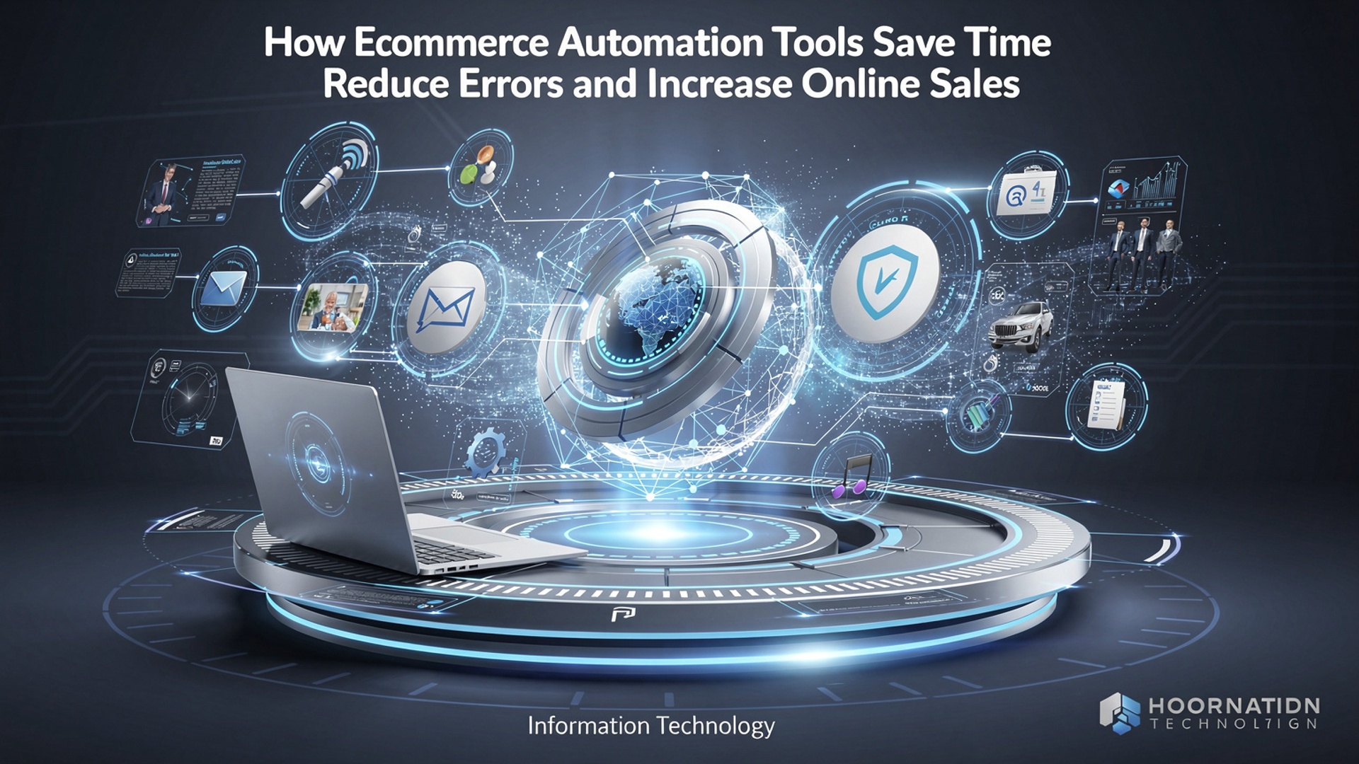 How Ecommerce Automation Tools Save Time Reduce Errors and Increase Online Sales illustration