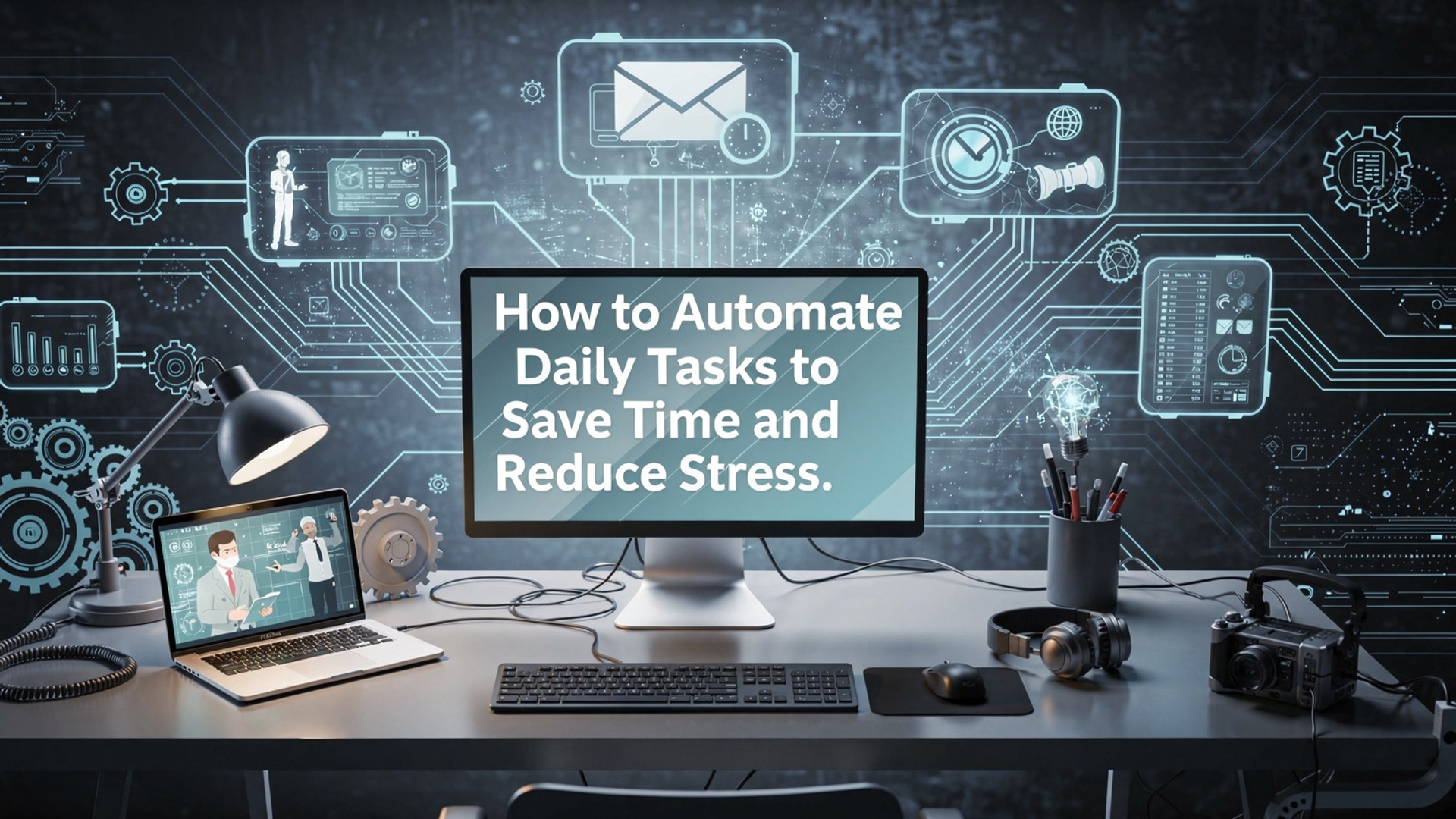 How to Automate Daily Tasks to Save Time and Reduce Stress illustration