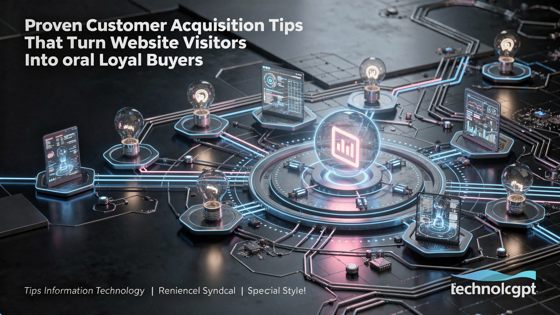Proven Customer Acquisition Tips That Turn Website Visitors Into Loyal Buyers illustration
