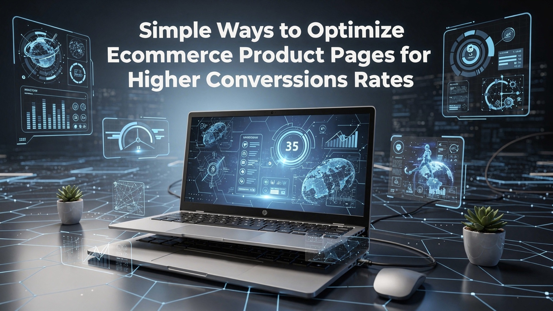 Simple Ways to Optimize Ecommerce Product Pages for Higher Conversions Rates illustration