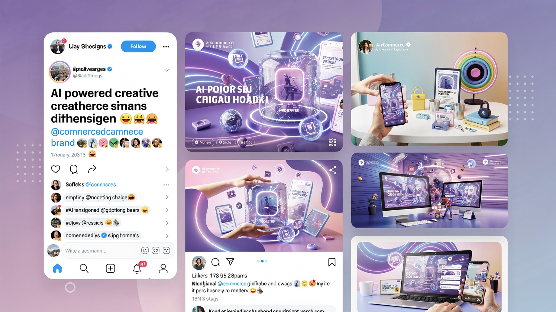 Top AI Tools for Social Media Creatives That Boost Ecommerce Brands illustration