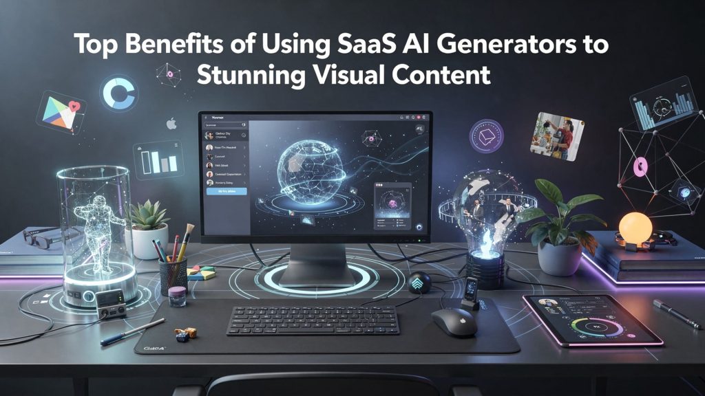 SaaS AI Generators for Visual Content: Key Benefits Explained