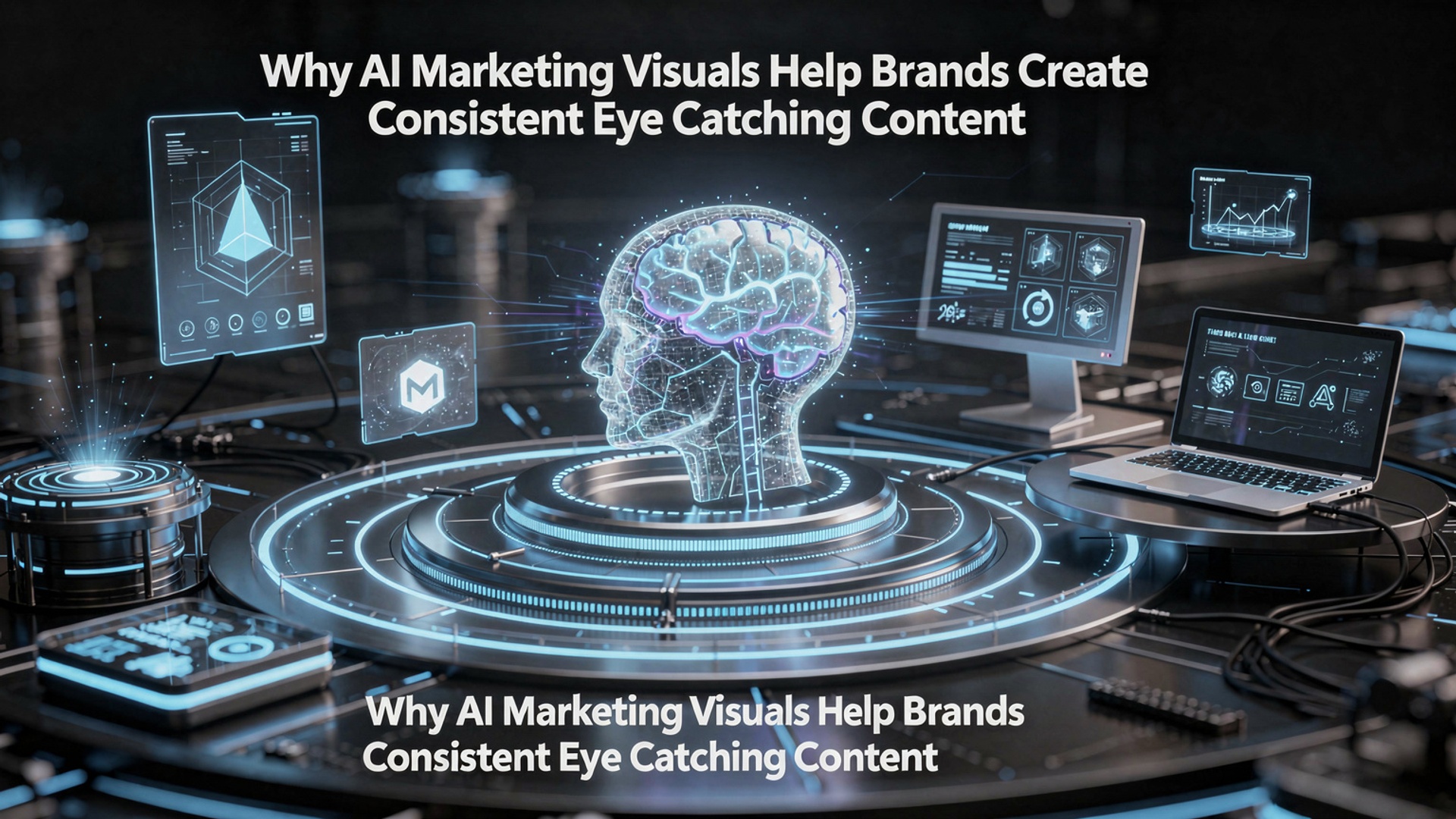 Why AI Marketing Visuals Help Brands Create Consistent Eye Catching Content illustration