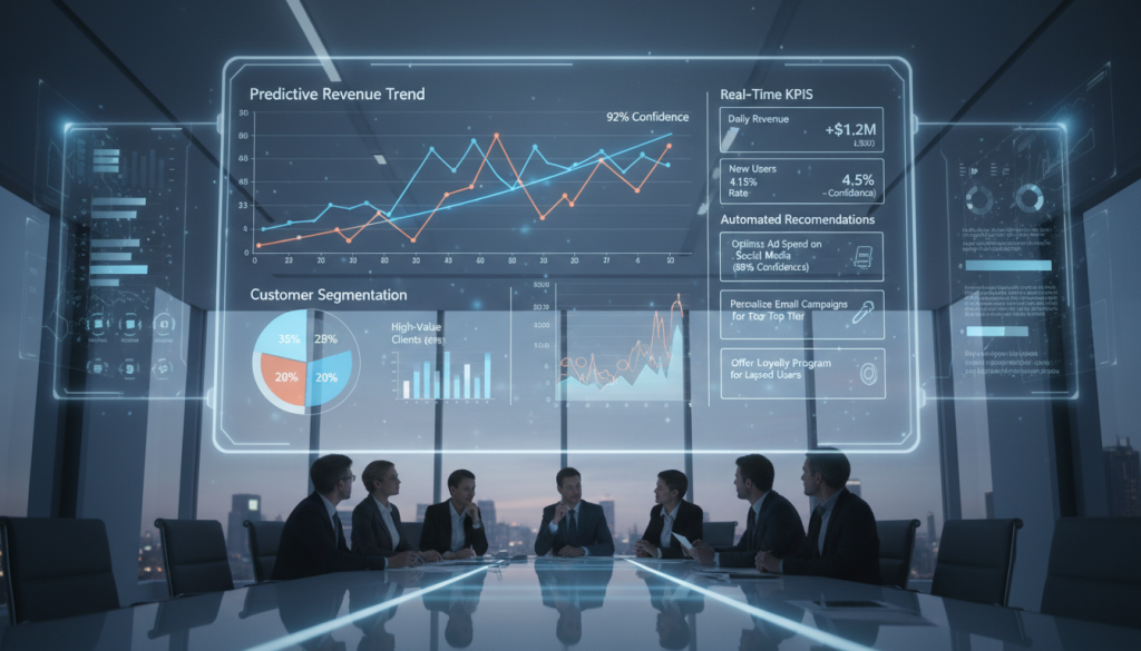 Improve Your Business with AI-Driven Decision Making Strategies illustration