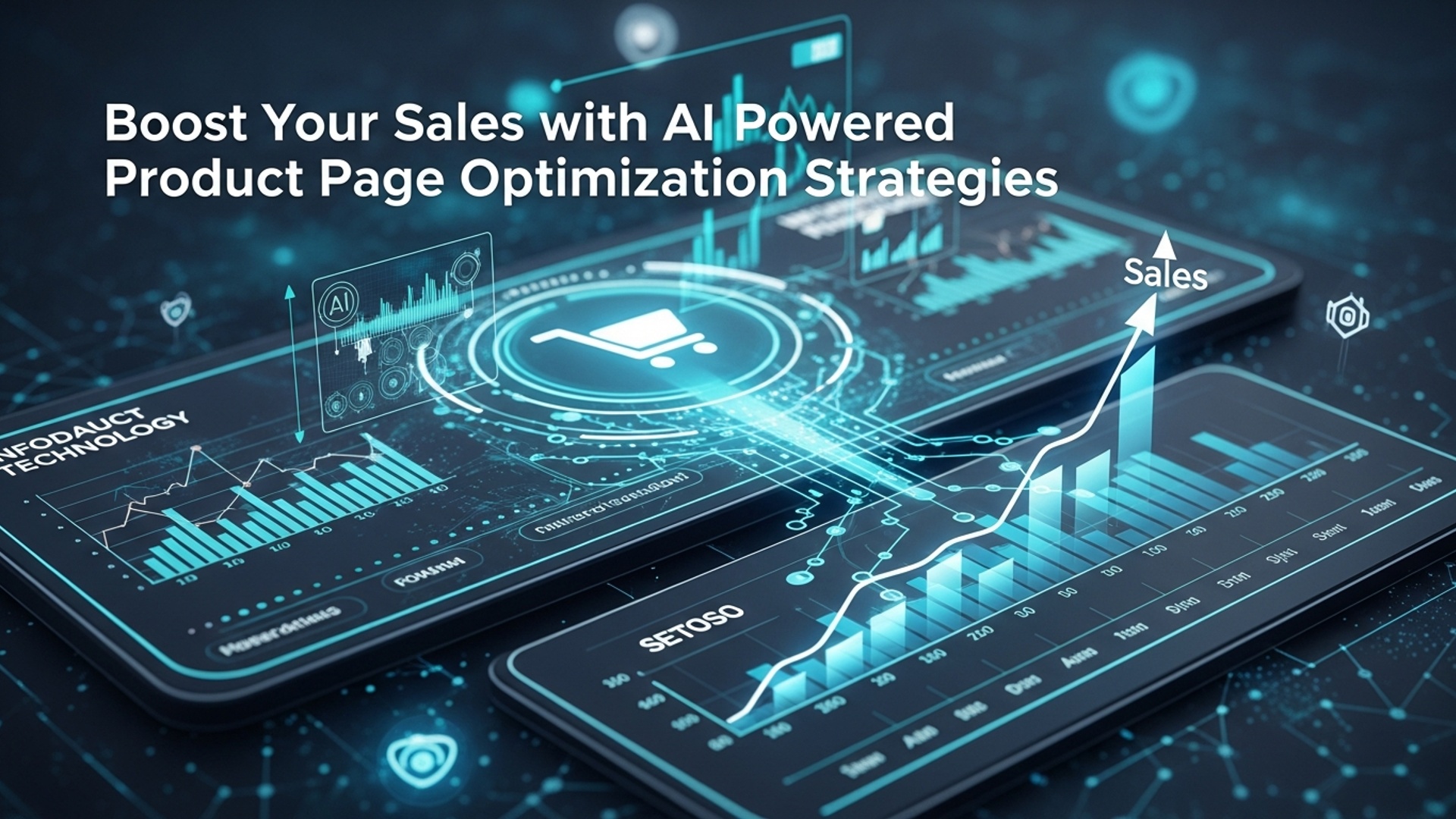 Boost Your Sales with AI Powered Product Page Optimization Strategies illustration