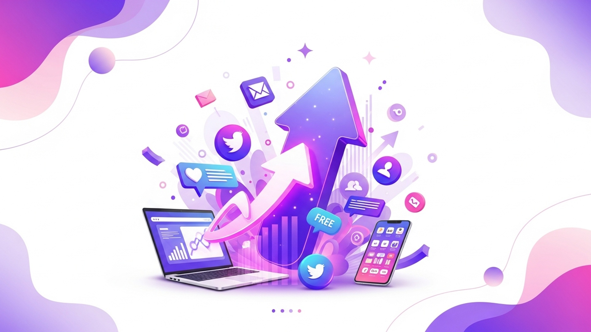 Boost Your Website Traffic Organically Discover Free Strategies Now illustration