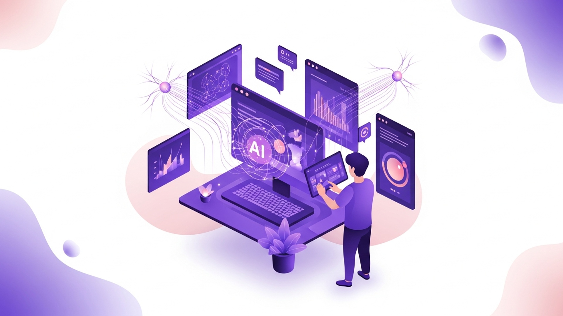 Discover Essential AI Tools to Revolutionize Your Content Creation Process illustration