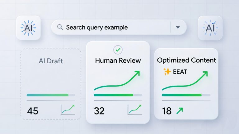 Is AI generated content good for SEO when optimized with human expertise and Google quality guidelines