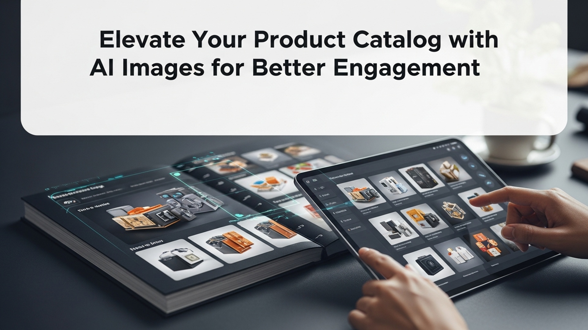 Elevate Your Product Catalog with AI Images for Better Engagement illustration