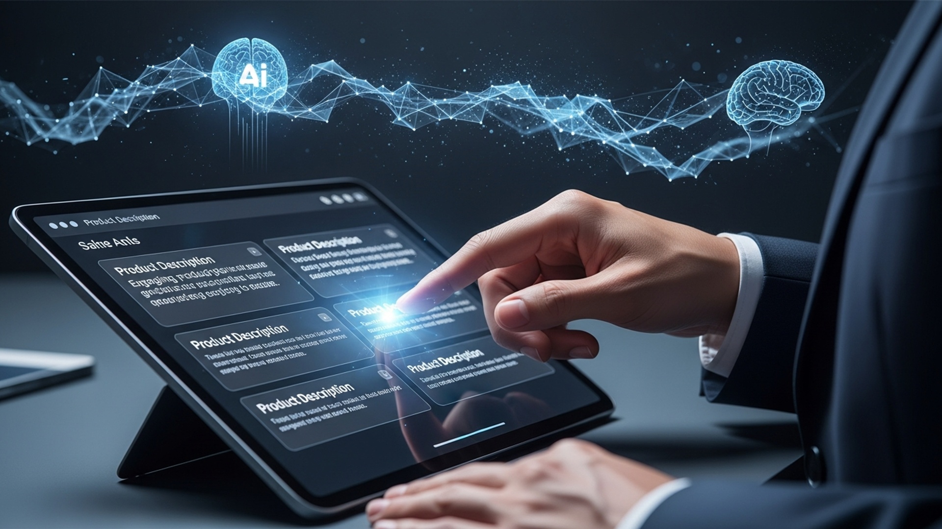 Generate Engaging Product Descriptions Easily with AI Tools for Your Business illustration