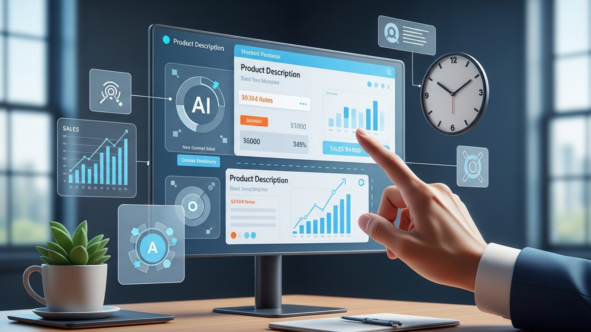 How AI Product Description Tools Can Boost Your Sales and Save Time illustration