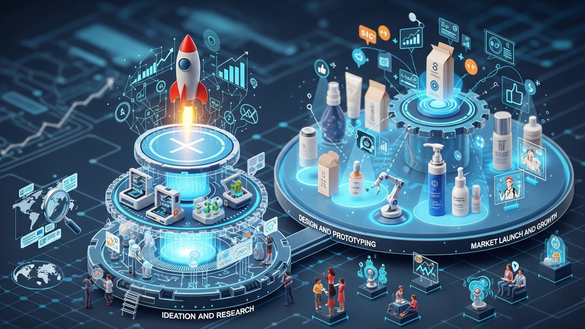 How D2C Brands Innovate Products for Market Success and Growth illustration