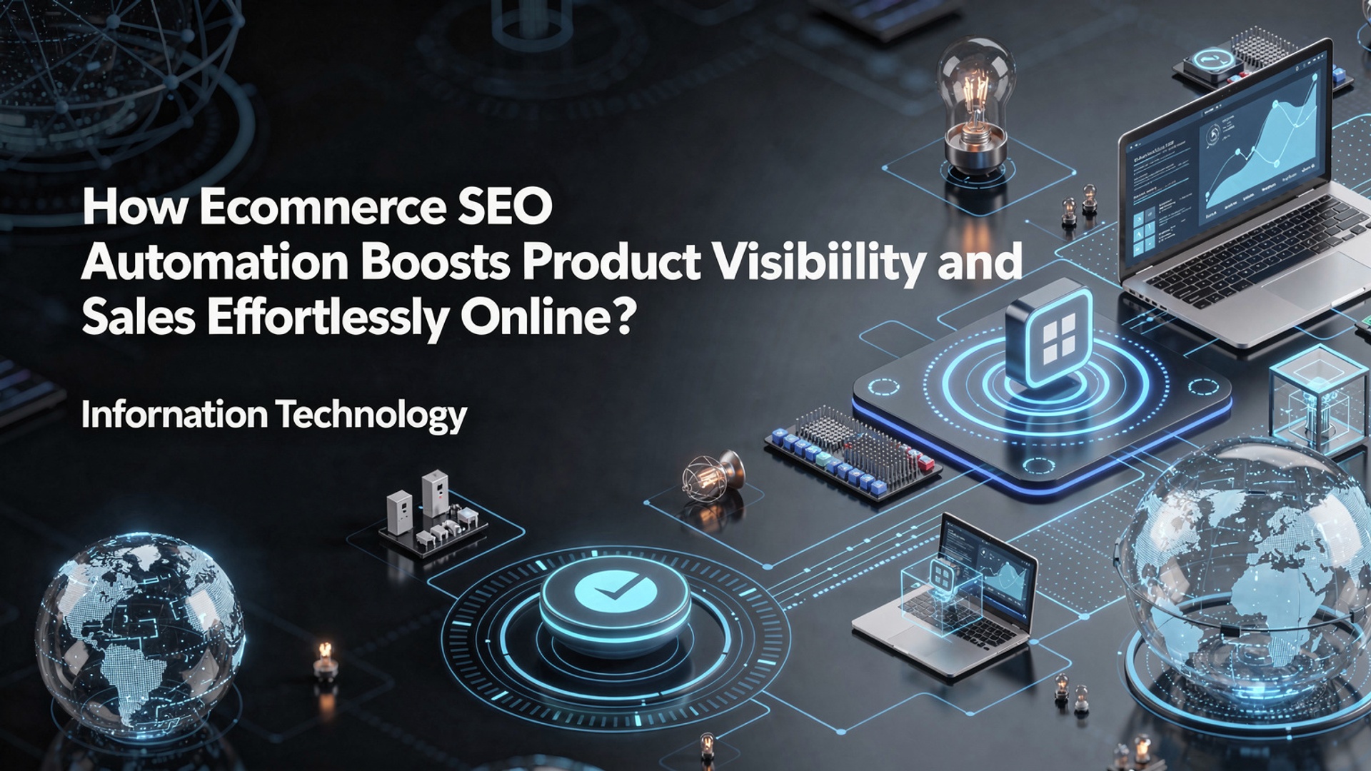 How Ecommerce SEO Automation Boosts Product Visibility and Sales Effortlessly Online? illustration