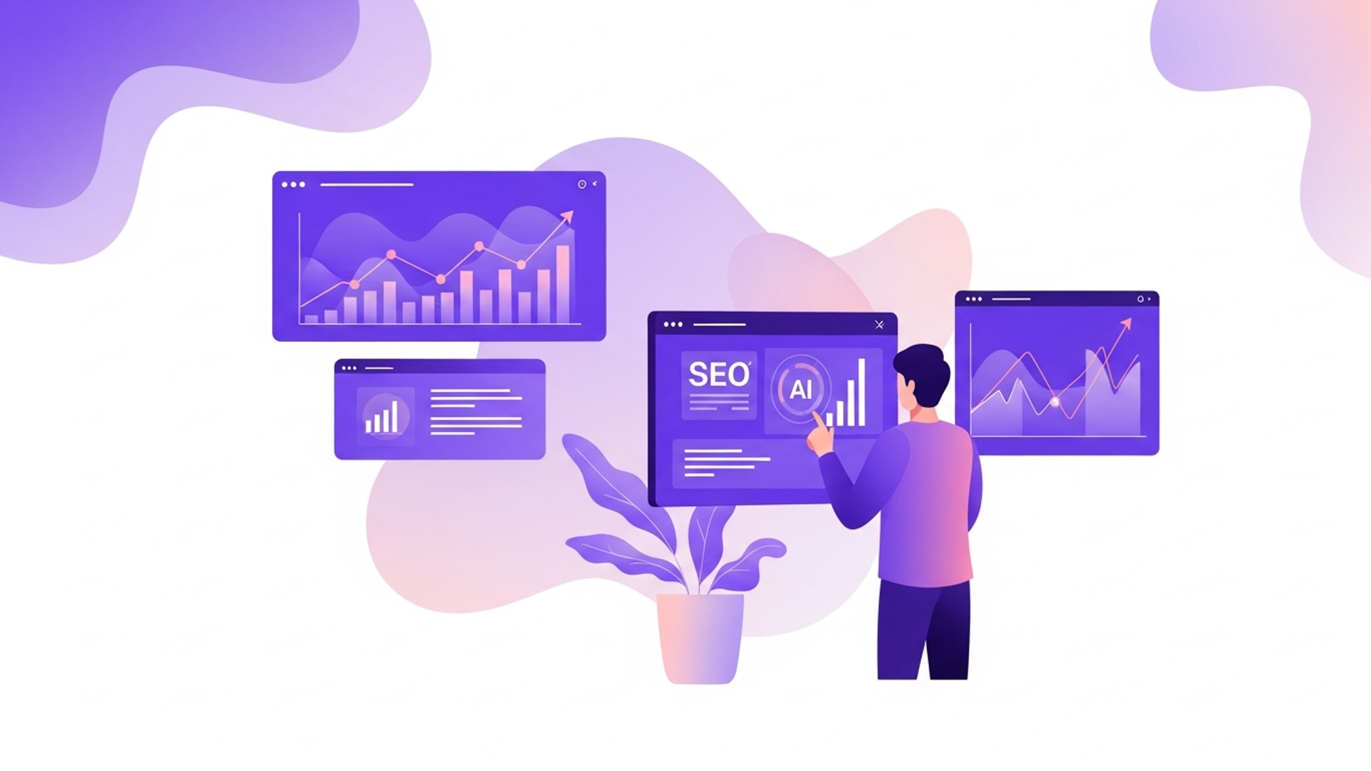 Master AI SEO Content Generators to Drive Organic Traffic Growth illustration