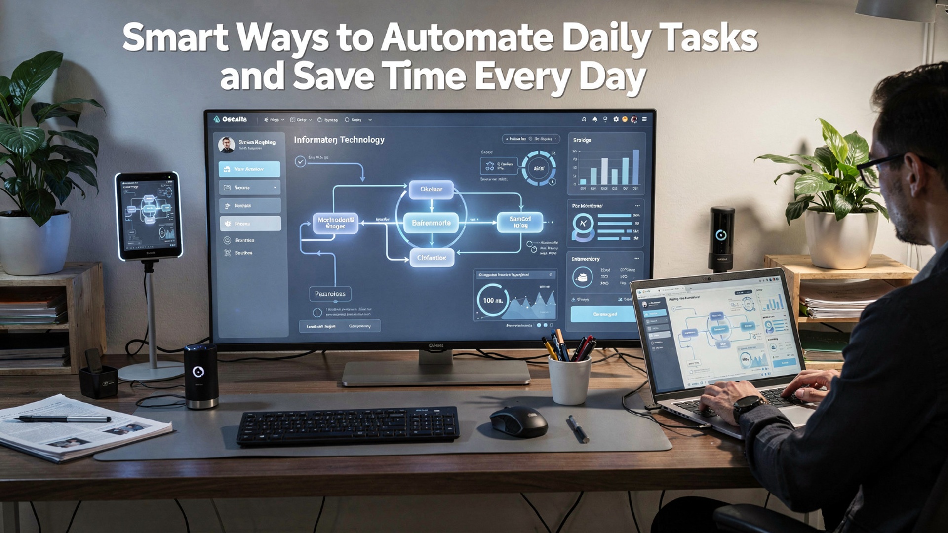 Smart Ways to Automate Daily Tasks and Save Time Every Day illustration
