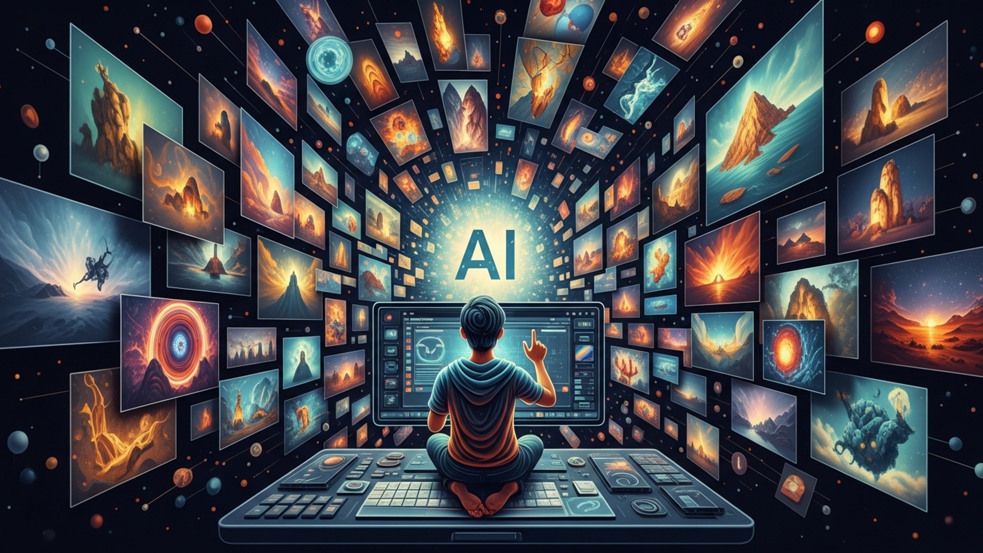 Unlock Creative Power How to Generate Amazing AI Images Effortlessly illustration