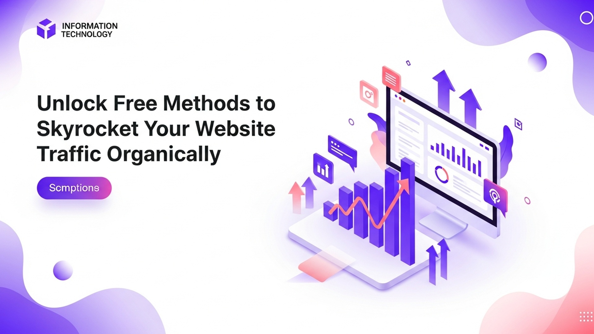 Unlock Free Methods to Skyrocket Your Website Traffic Organically illustration