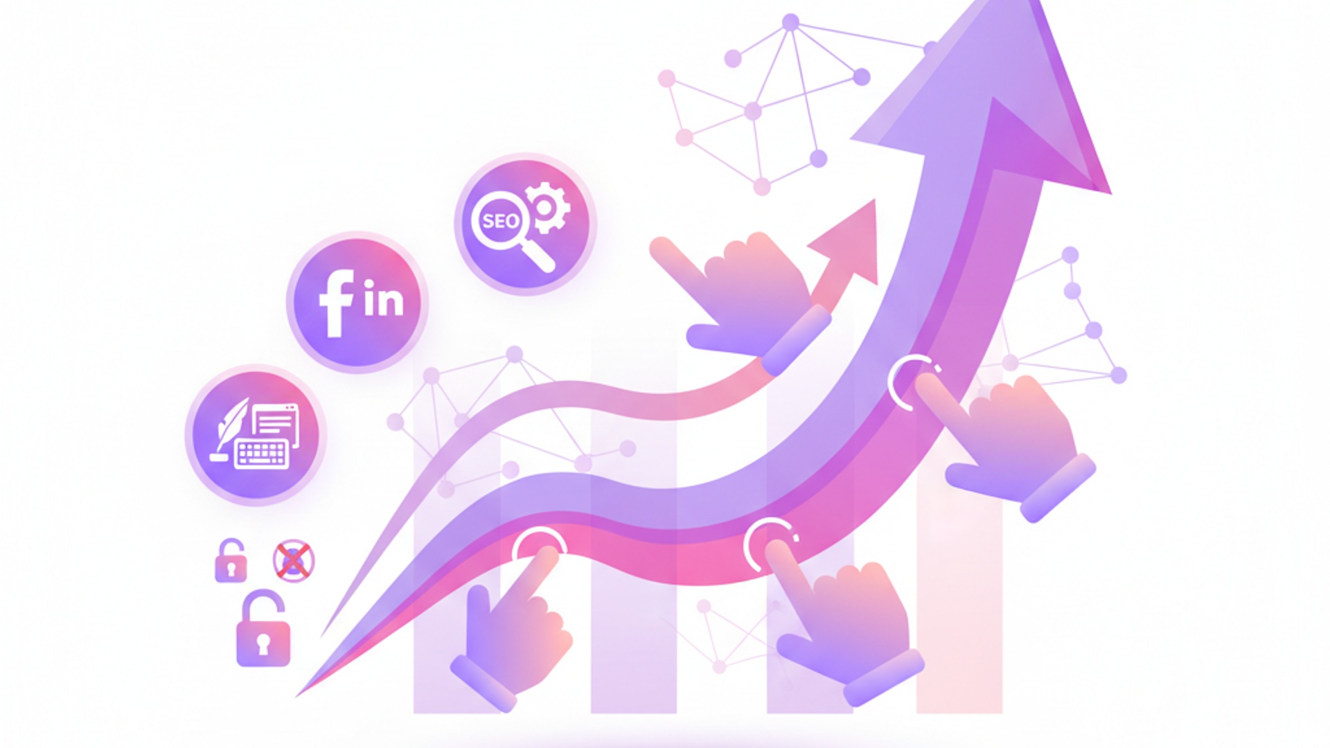 7 Proven Ways to Increase Site Traffic Free for Your Website illustration