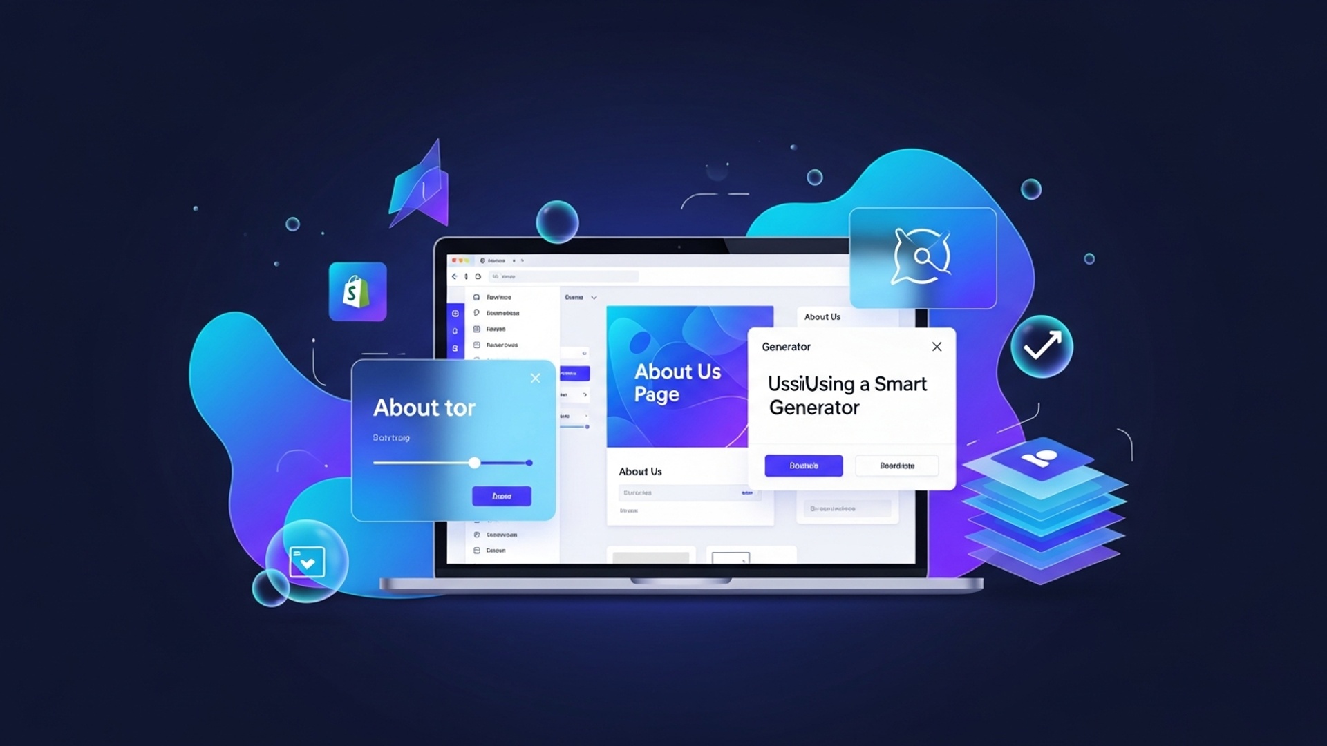 Build Your Shopify About Us Page Easily Using a Smart Generator illustration