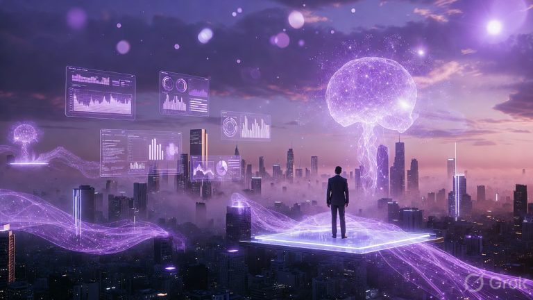 Leverage AI to Make Smarter Business Decisions Every Single Day illustration