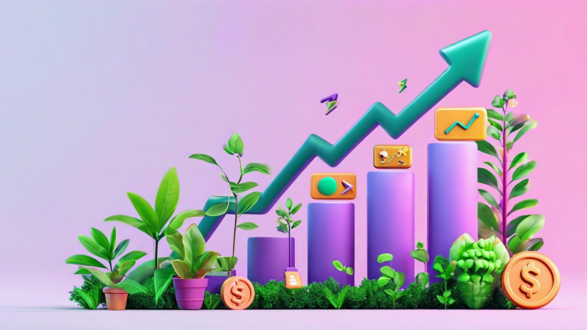 How to Achieve Sustainable Organic Traffic Growth Without Paid Ads illustration