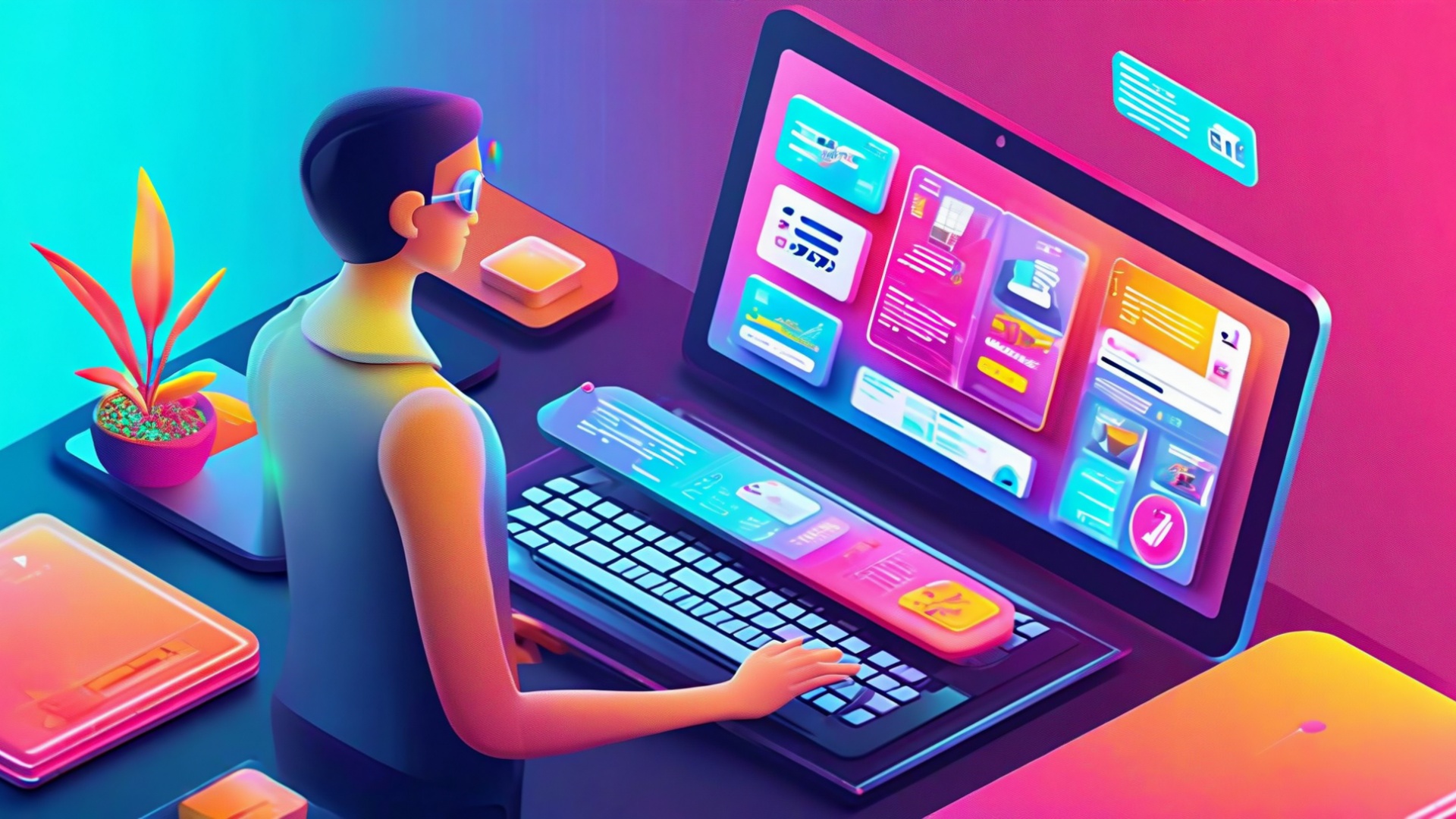 How to Use Ecommerce Banner Design AI to Create High-Converting Store Graphics illustration