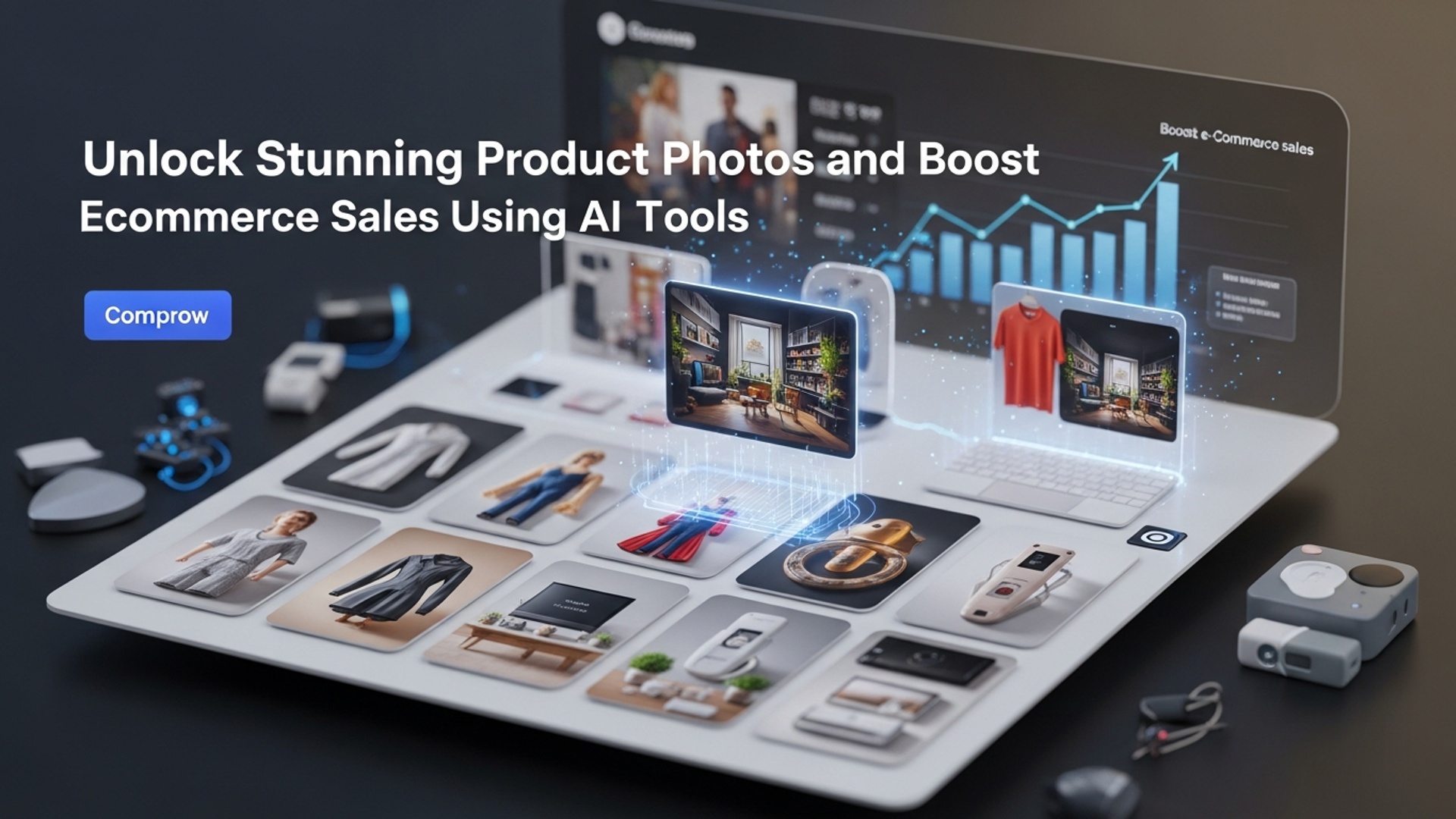 Unlock Stunning Product Photos and Boost Ecommerce Sales Using AI Tools illustration