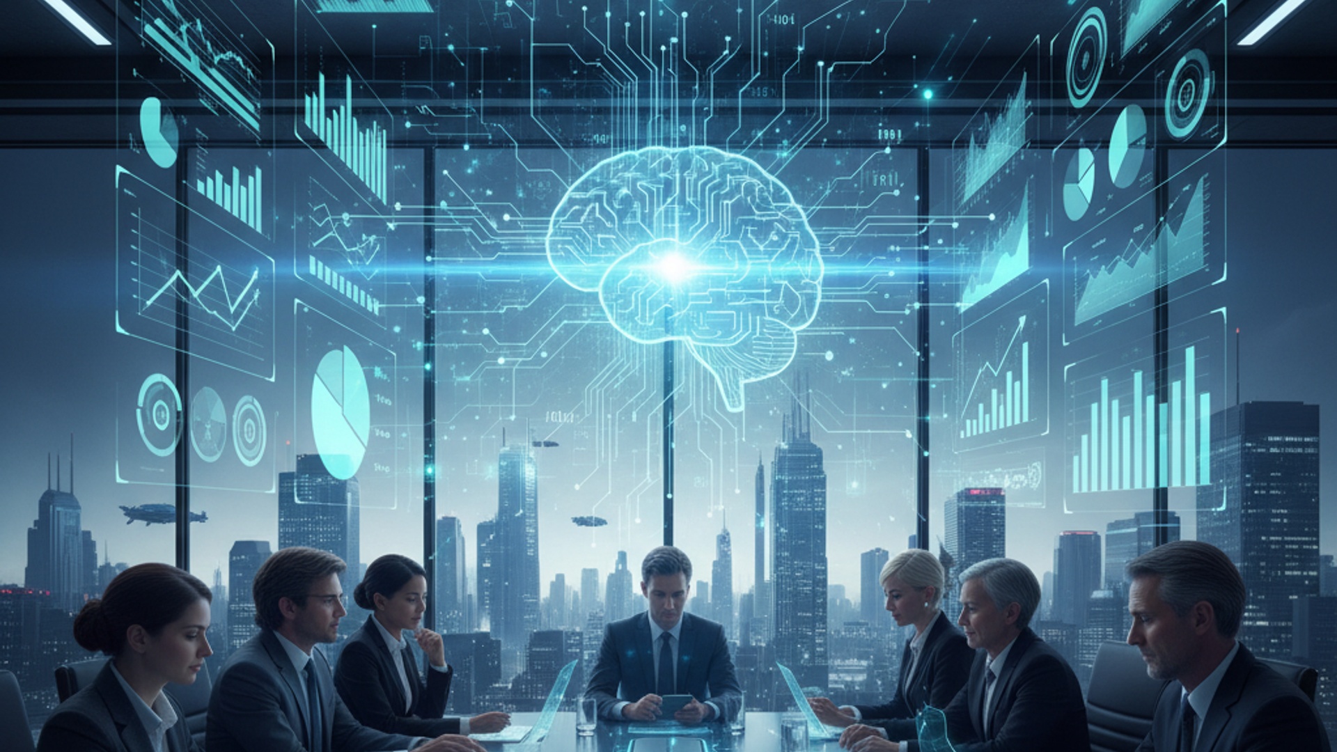 How AI-Driven Decision Making Is Transforming Business Strategies Today illustration