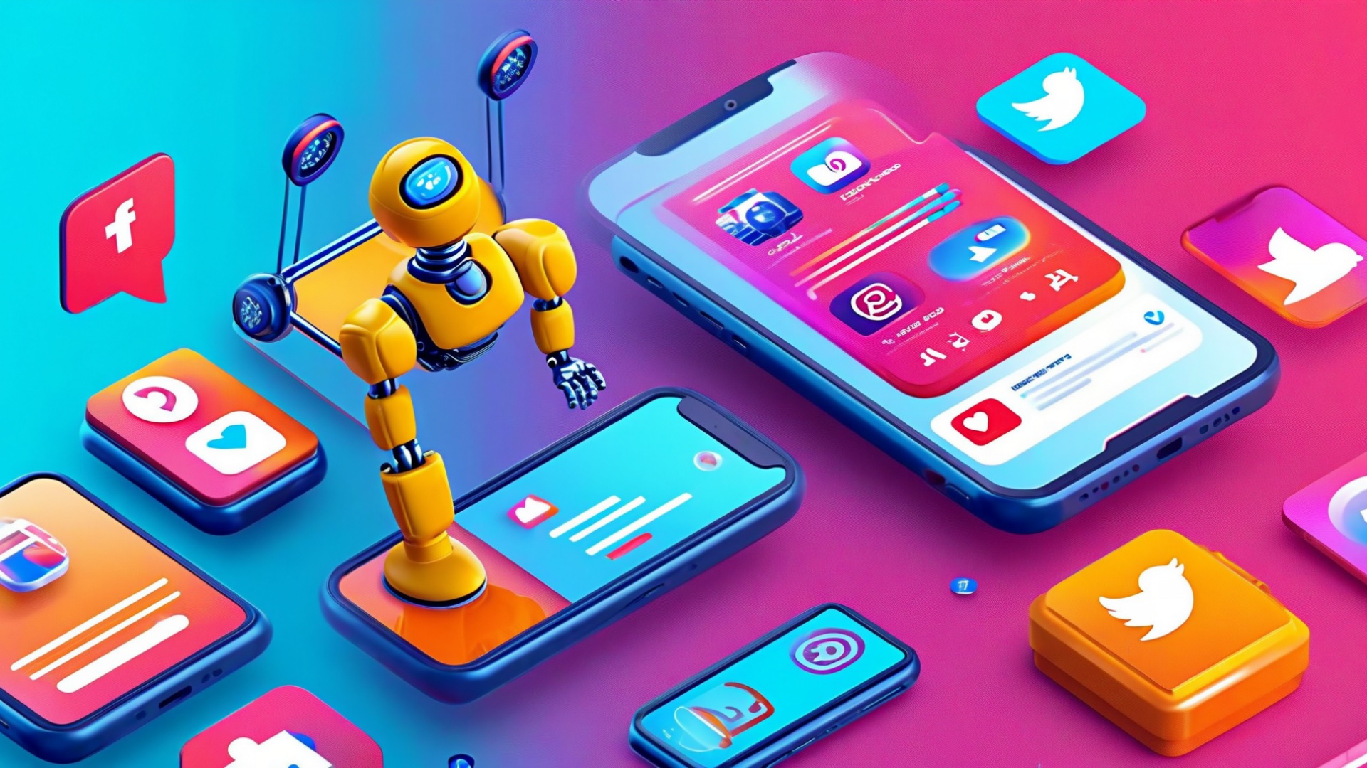 How AI Enhances Social Media Creatives for Ecommerce Success illustration