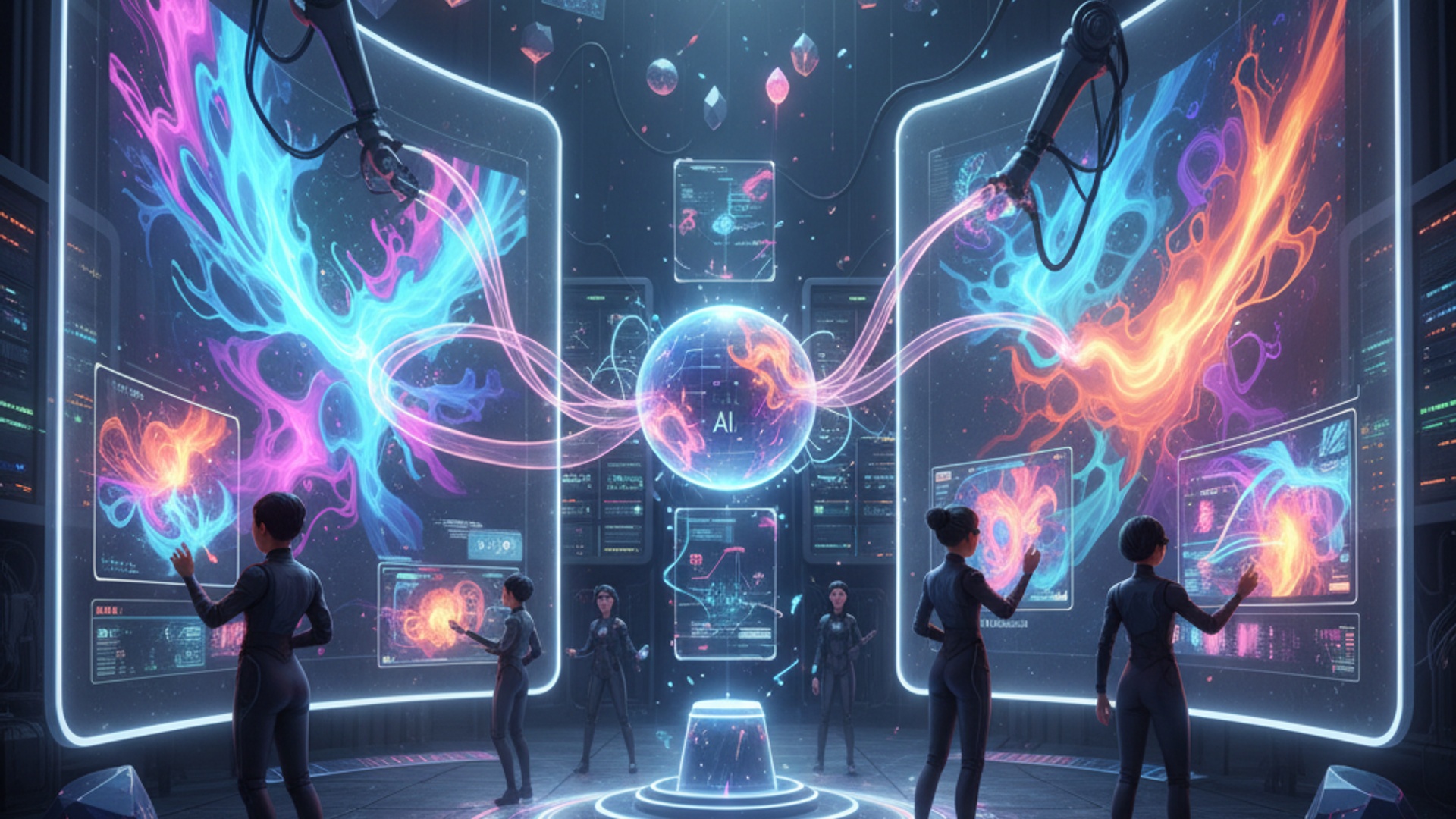 How AI Image Creation Is Transforming Digital Art and Design illustration