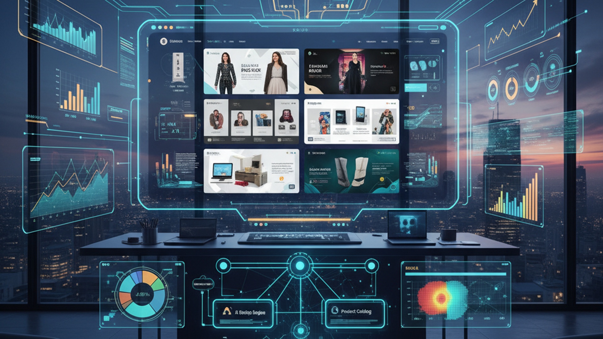 How AI Transforms Ecommerce Banner Design for Better Conversions illustration