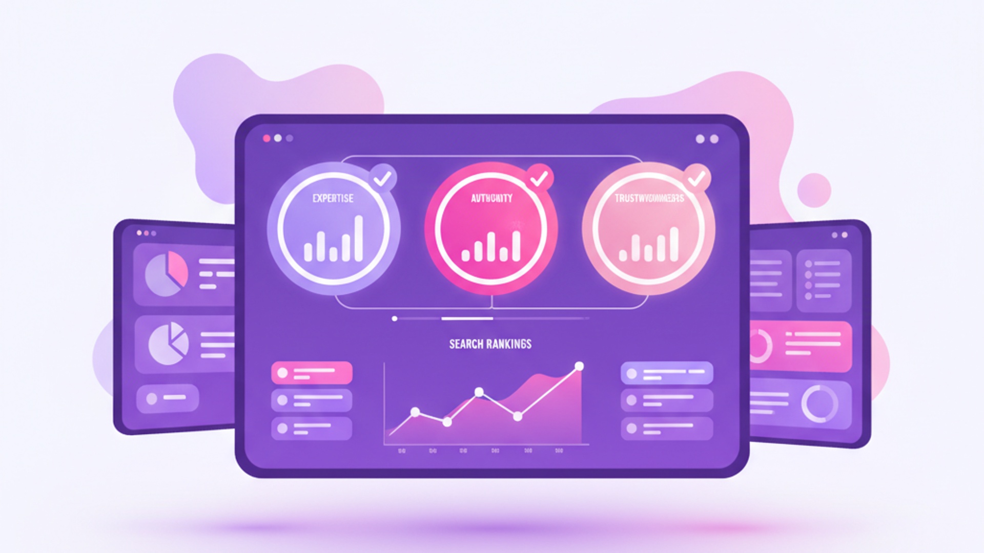 How E-E-A-T Optimization Improves Your Website’s Search Engine Rankings illustration