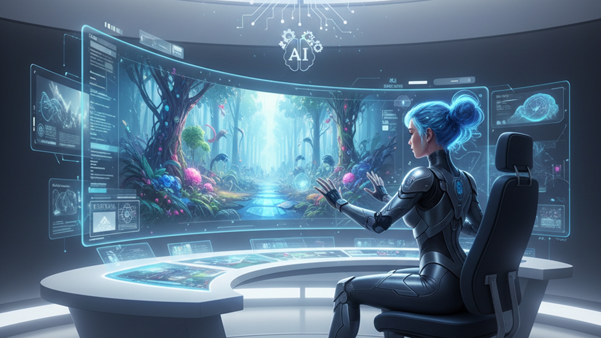 How SaaS AI Image Generators Are Transforming Content Creation Workflows illustration