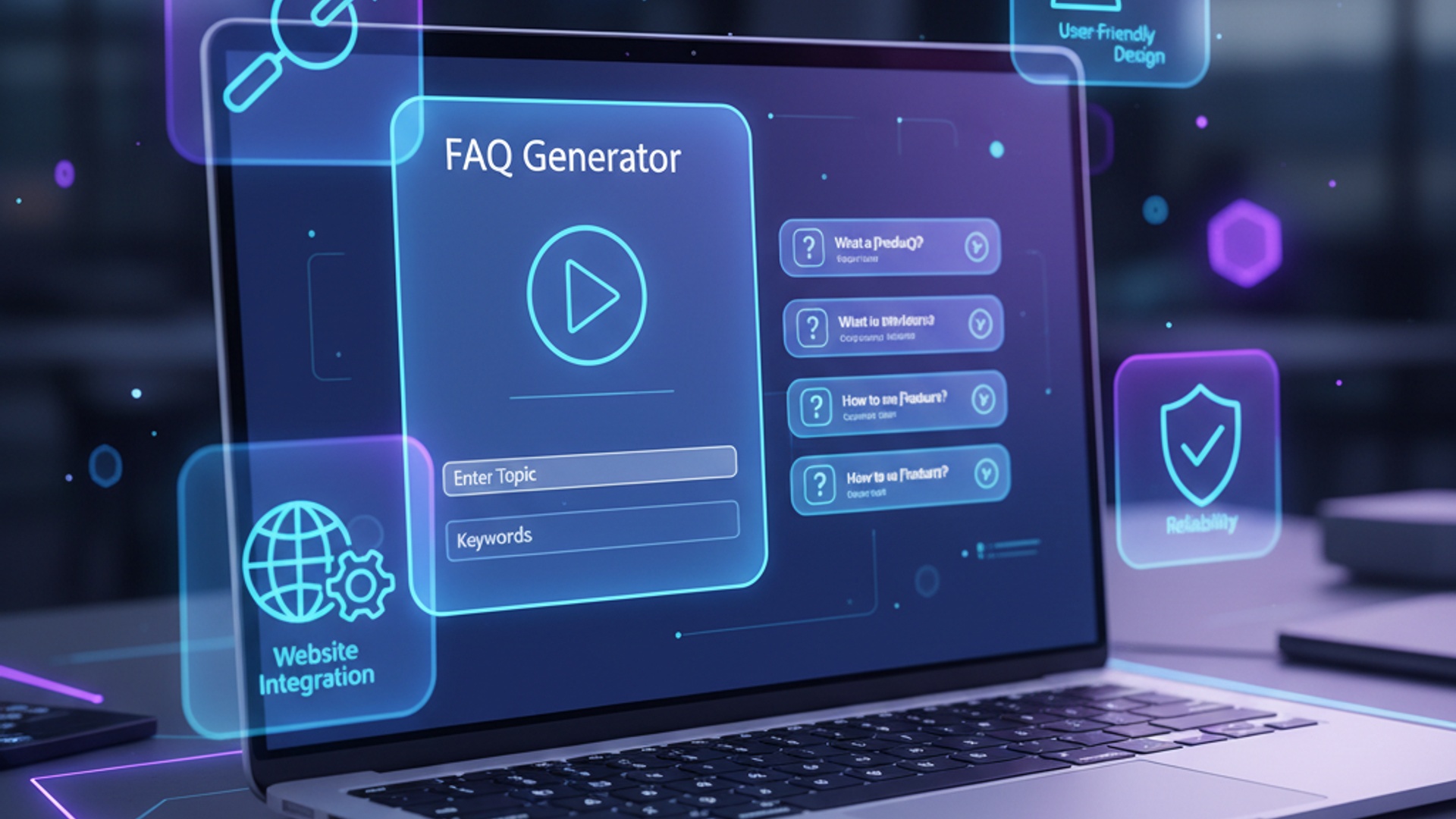 How to Use a Free FAQ Generator for Your Website Effectively illustration