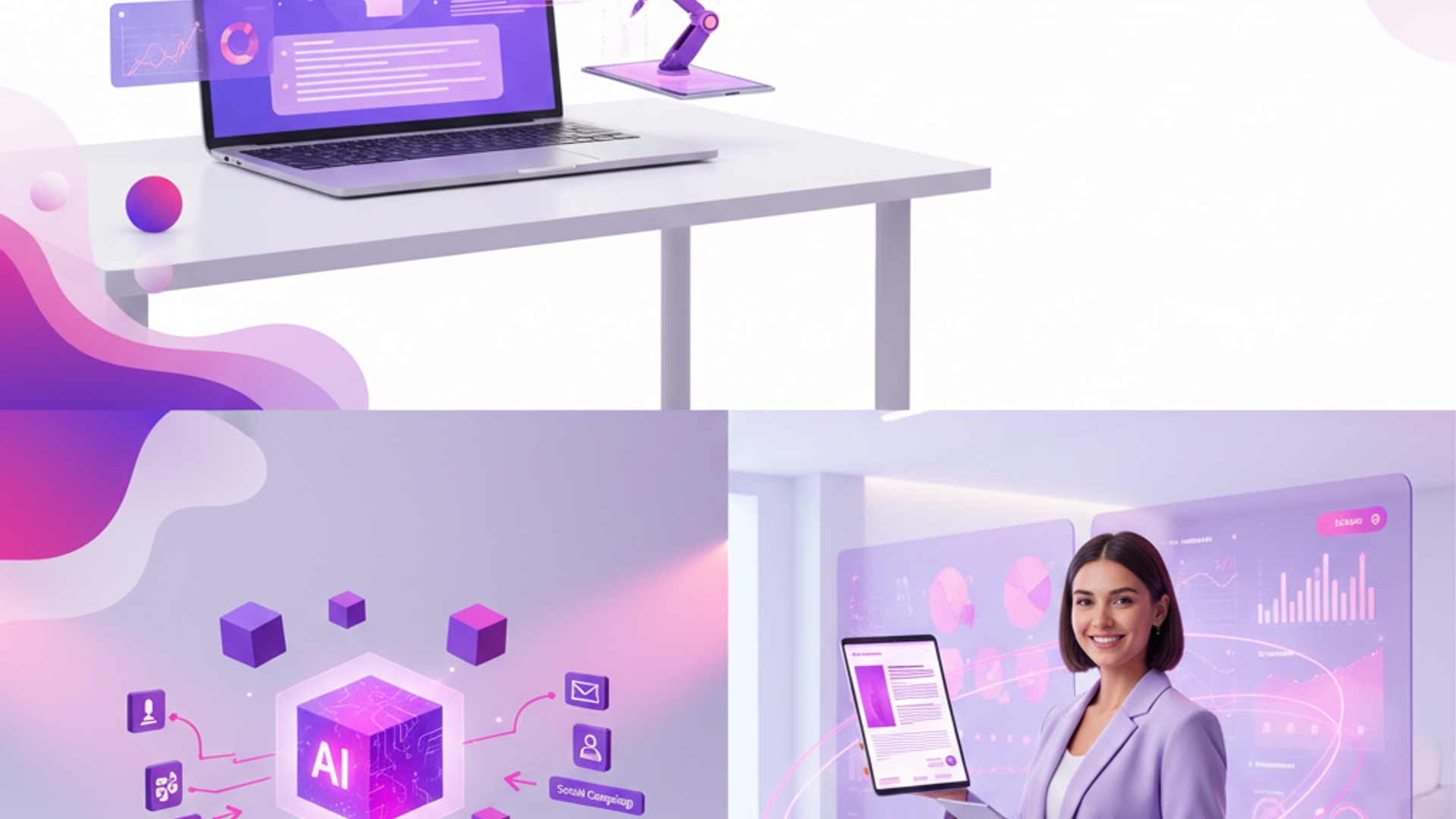 Top Benefits of Using Automated Content Creation Tools for Your Business illustration