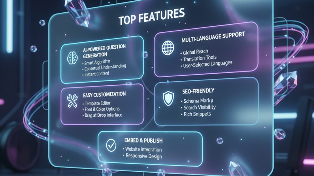 Top Features of a Free FAQ Generator for Website Owners