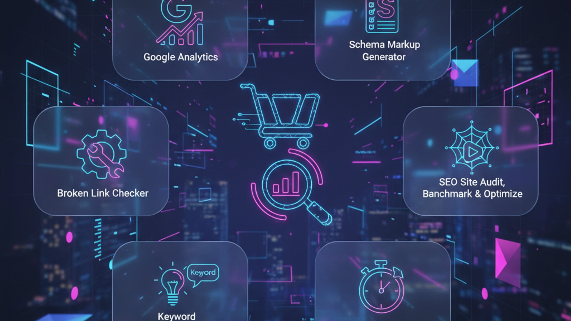 Top Free Shopify SEO Tools to Boost Your Store’s Search Rankings illustration